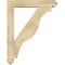 Ekena Millwork Funston Arts and Crafts Rough Sawn Bracket w/ Offset Brace, Douglas Fir, 6"W x 30"D x 38"H BKT0604X30X38FST03RDF - alternate 3
